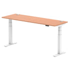 Office furniture air-slimline-height-adjustable-desk Dynamic  Beech 180 Wide