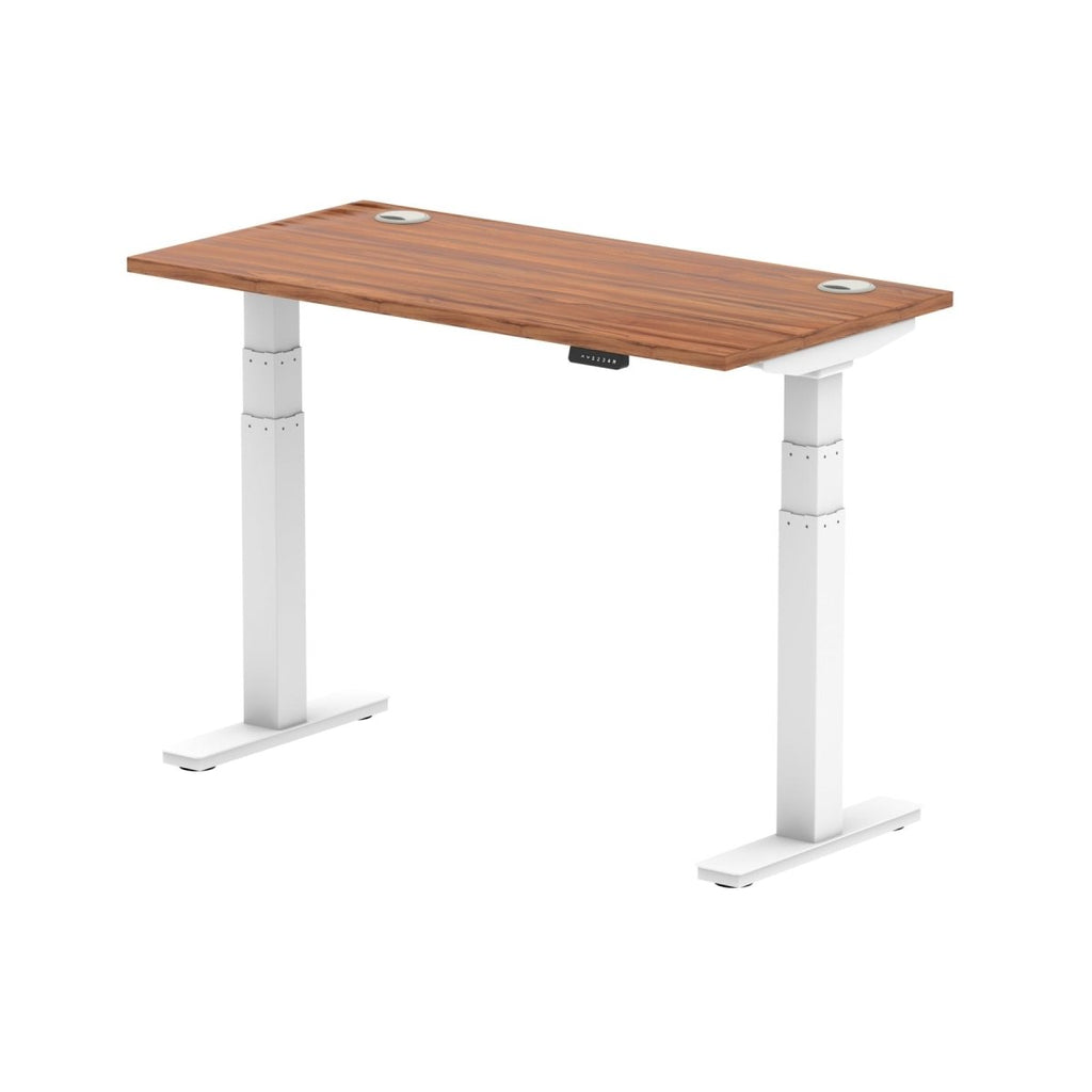 Office furniture air-slimline-height-adjustable-desk Dynamic  Walnut 120 Wide
