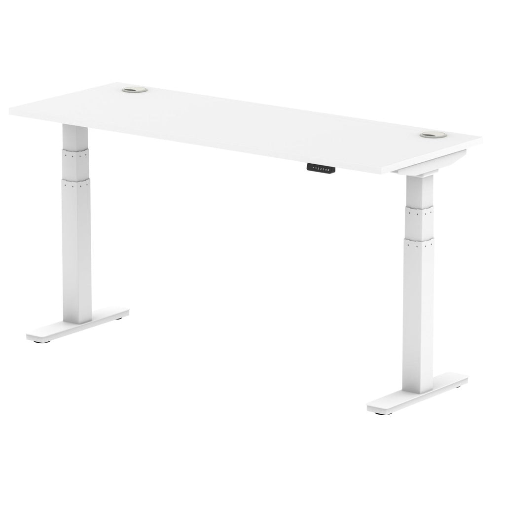 Office furniture air-slimline-height-adjustable-desk Dynamic  White 160 Wide