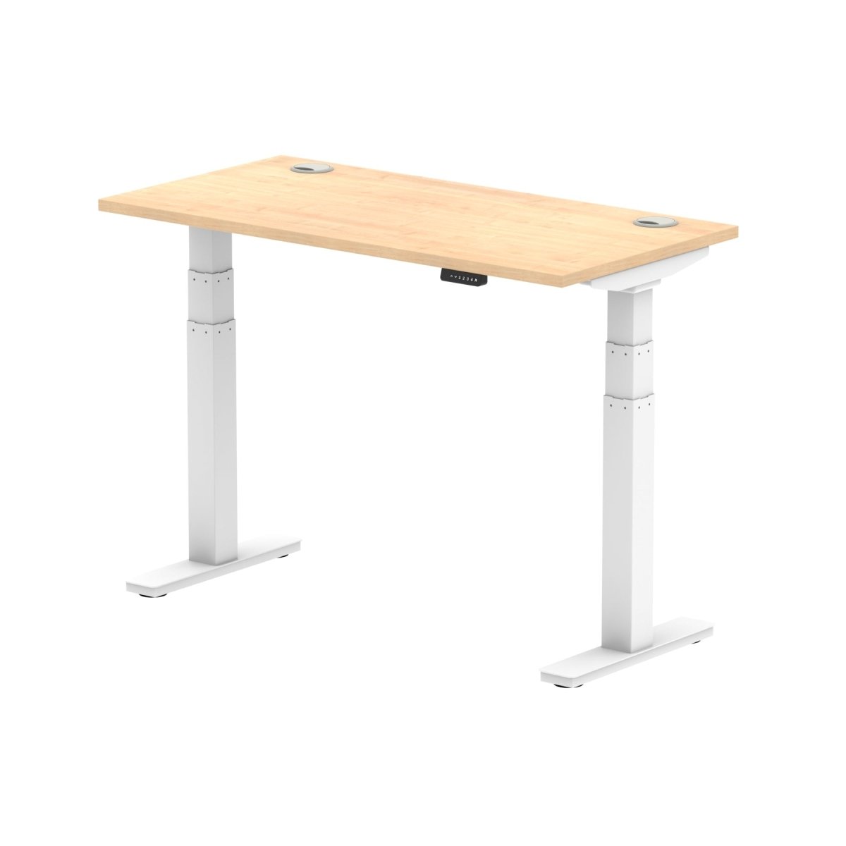 Office furniture air-slimline-height-adjustable-desk Dynamic  Maple 120 Wide