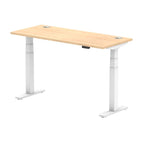 Office furniture air-slimline-height-adjustable-desk Dynamic  Maple 140 Wide