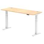 Office furniture air-slimline-height-adjustable-desk Dynamic  Maple 160 Wide
