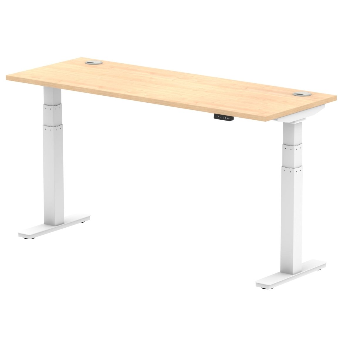 Office furniture air-slimline-height-adjustable-desk Dynamic  Maple 160 Wide