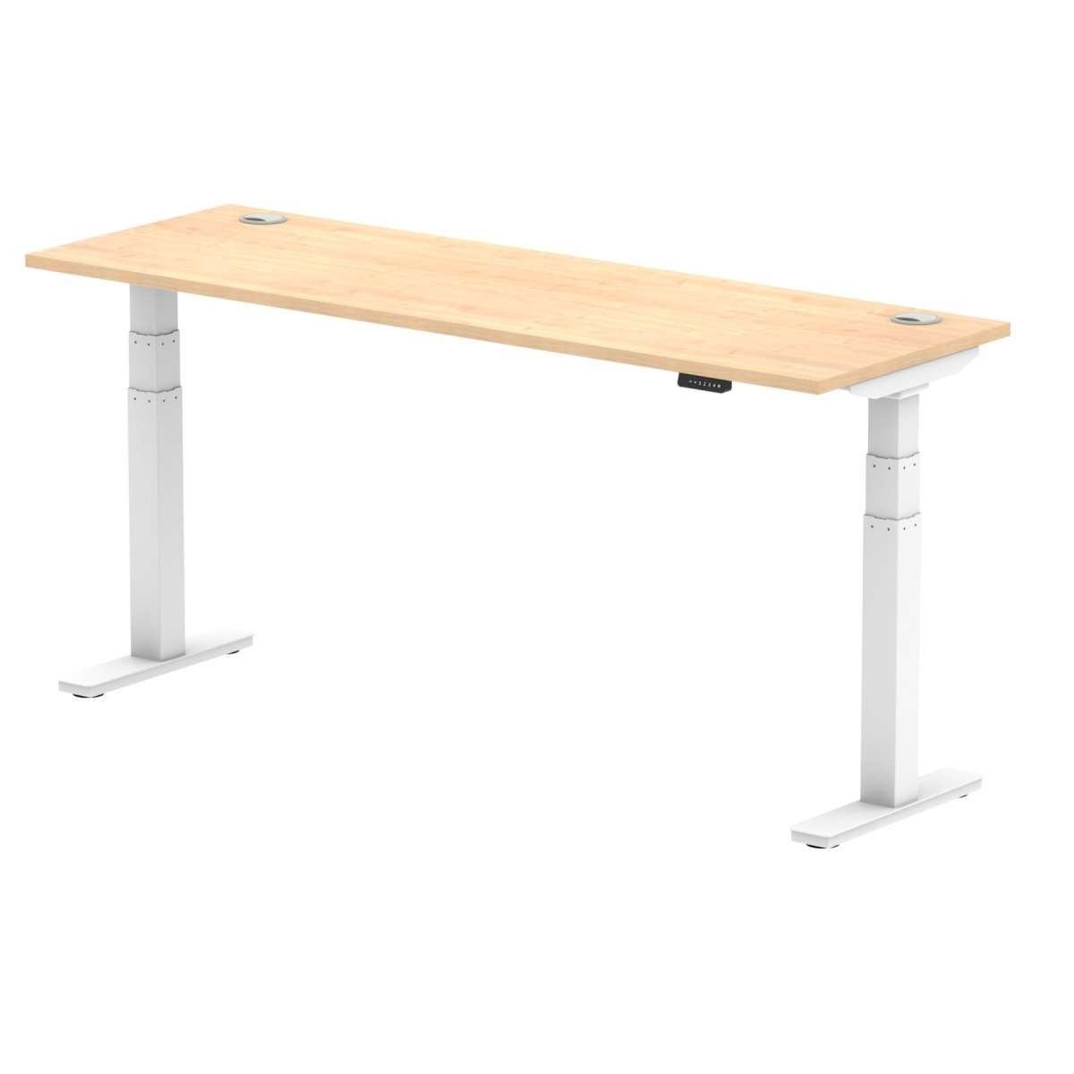 Office furniture air-slimline-height-adjustable-desk Dynamic  Maple 180 Wide