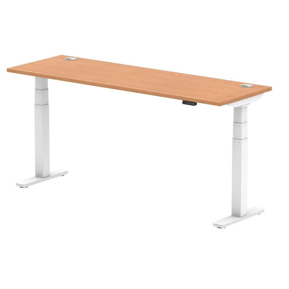Office furniture air-slimline-height-adjustable-desk Dynamic  Oak 180 Wide