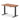 Office furniture air-height-adjustable-desk Dynamic  Walnut 120 Wide