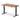 Office furniture air-height-adjustable-desk Dynamic  Walnut 140 Wide