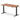 Office furniture air-height-adjustable-desk Dynamic  Walnut 160 Wide