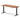 Office furniture air-height-adjustable-desk Dynamic  Walnut 180 Wide
