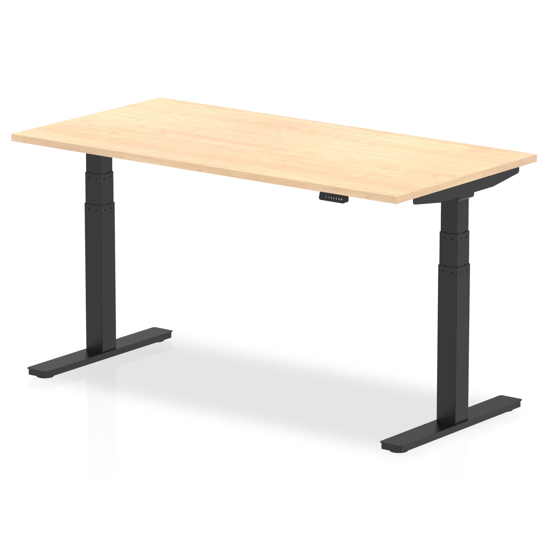 Office furniture air-height-adjustable-desk Dynamic  Maple 160 Wide