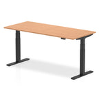 Office furniture air-height-adjustable-desk Dynamic  Oak 180 Wide