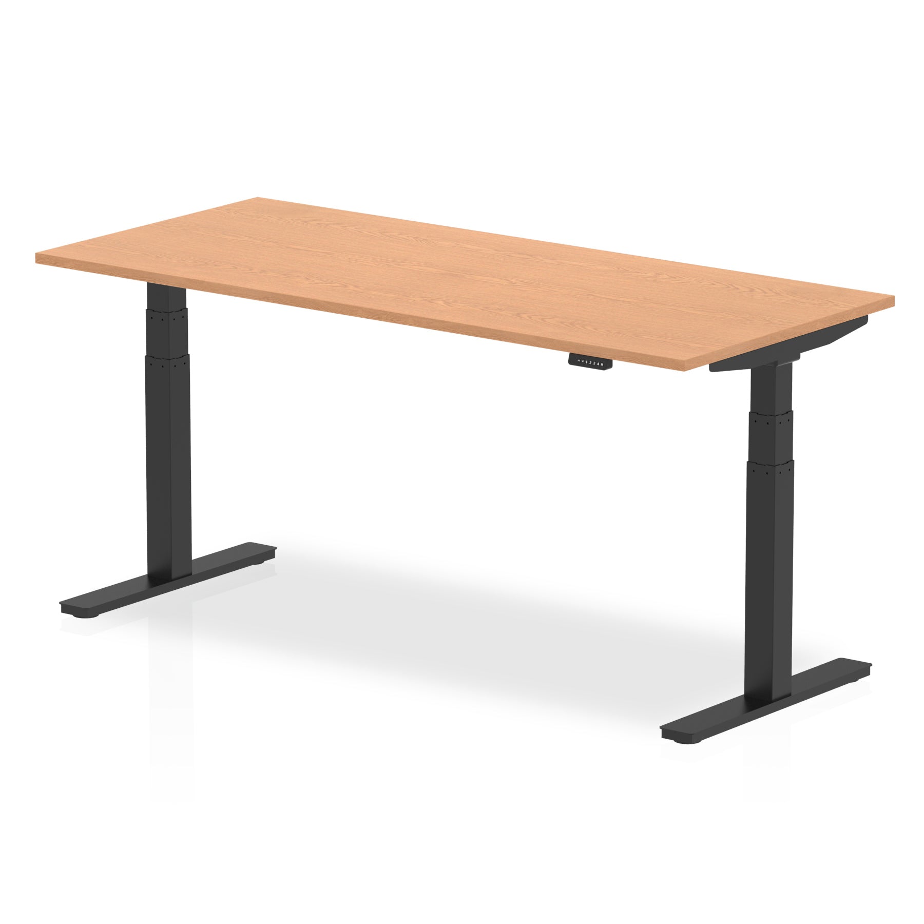 Office furniture air-height-adjustable-desk Dynamic  Oak 180 Wide