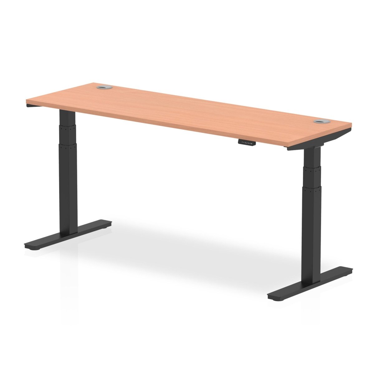 Office furniture air-slimline-height-adjustable-desk Dynamic  Beech 180 Wide