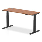 Office furniture air-slimline-height-adjustable-desk Dynamic  Walnut 160 Wide