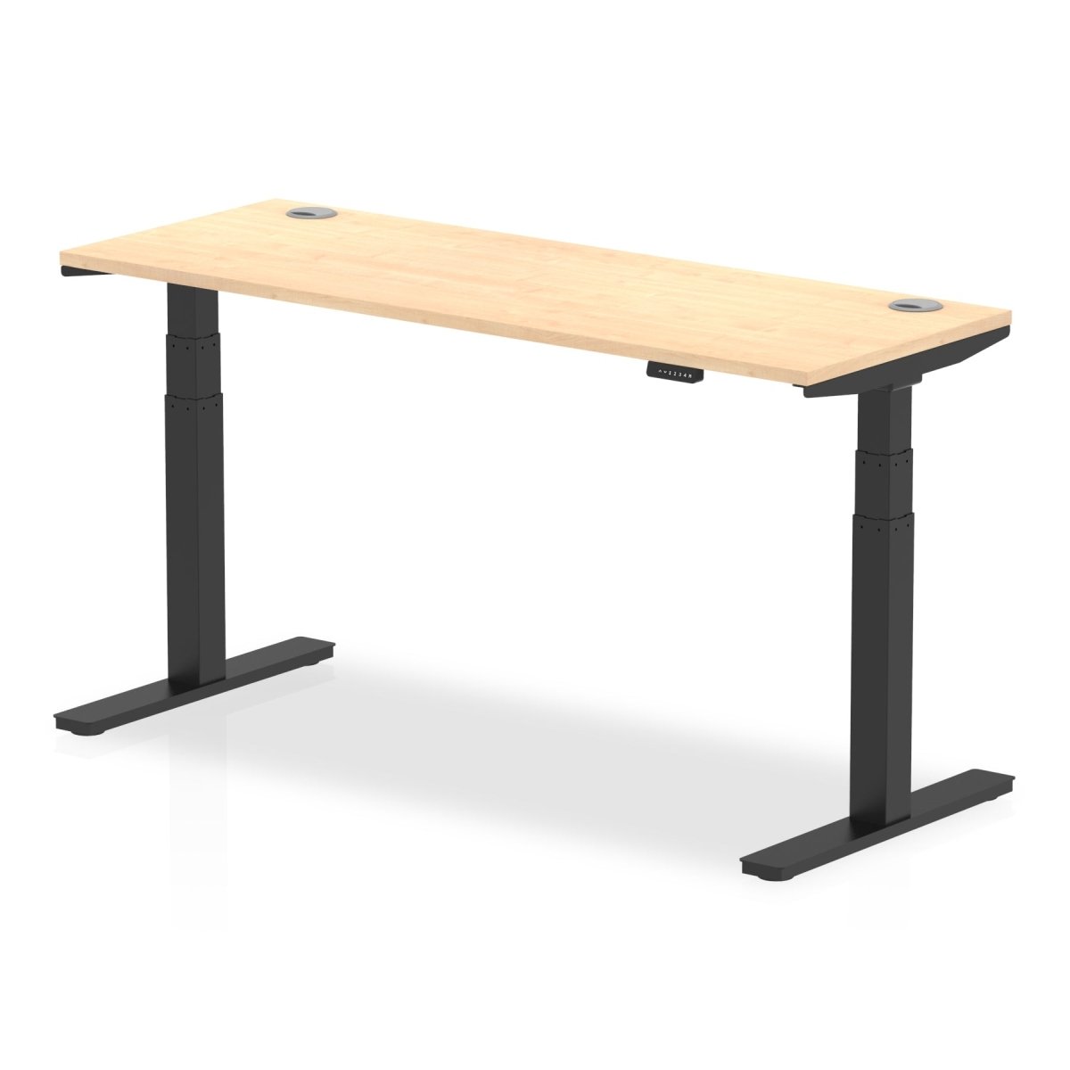 Office furniture air-slimline-height-adjustable-desk Dynamic  Maple 160 Wide