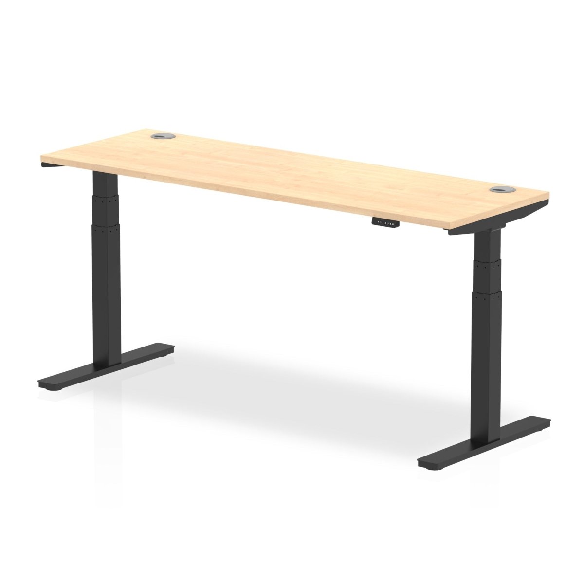 Office furniture air-slimline-height-adjustable-desk Dynamic  Maple 180 Wide