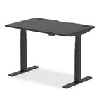 Height Adjustable Desk Black Air 120, 140, 160 or 180cm by Dynamics 120 120 Wide