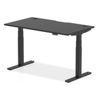 Office furniture air-black-series-height-adjustable-desk Dynamic  Black 140 Wide