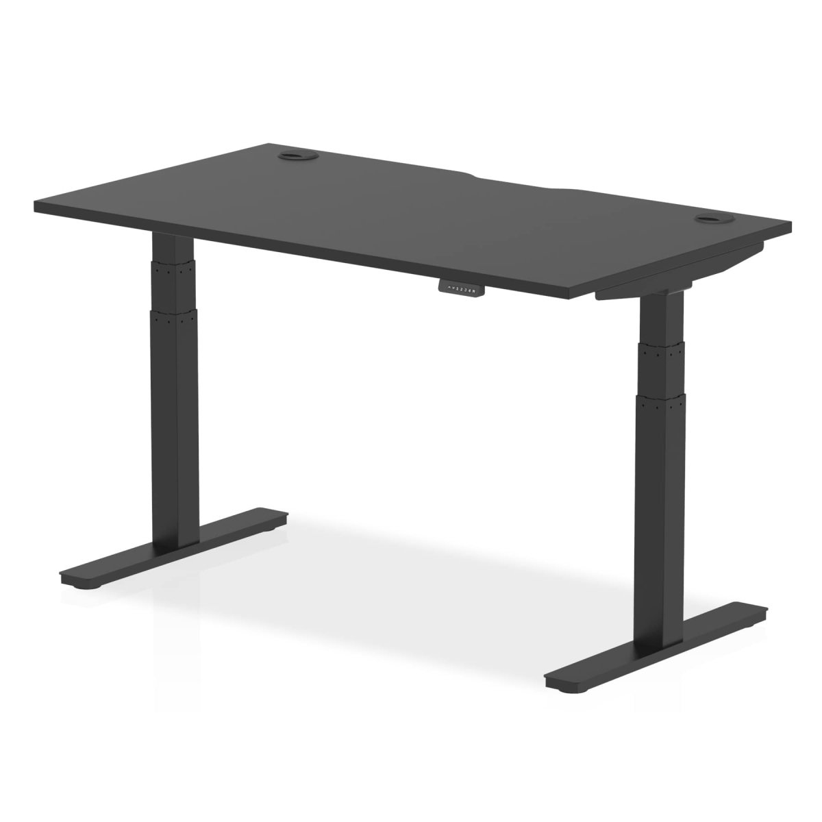 Office furniture air-black-series-height-adjustable-desk Dynamic  Black 140 Wide