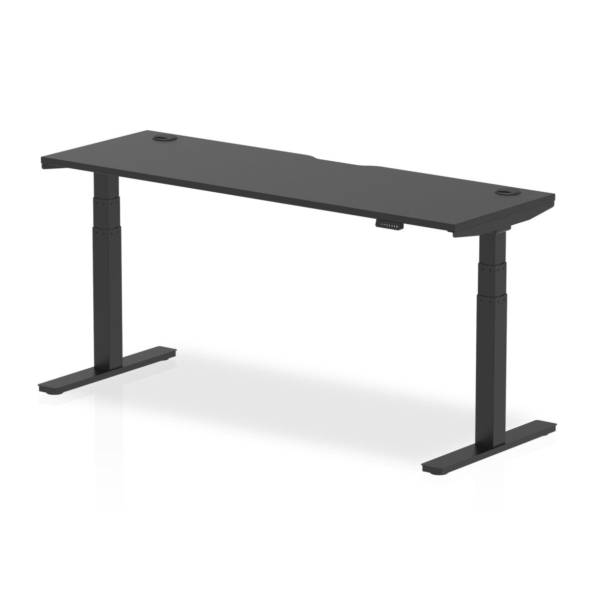 Office furniture air-black-series-slimline-height-adjustable-desk Dynamic  Black 180 Wide