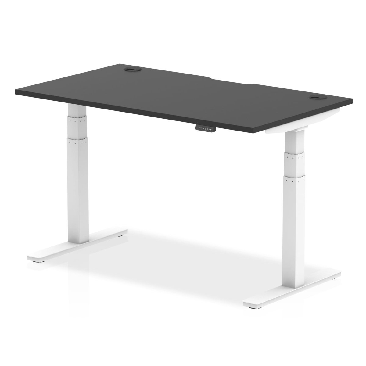 Office furniture air-black-series-height-adjustable-desk Dynamic  White 140 Wide