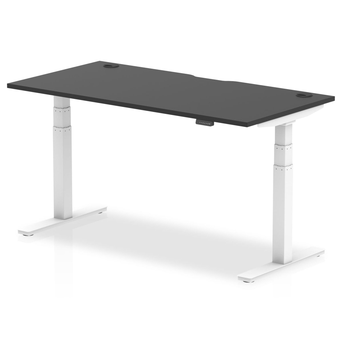 Office furniture air-black-series-height-adjustable-desk Dynamic  White 160 Wide
