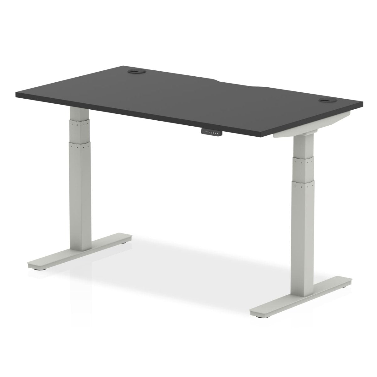 Office furniture air-black-series-height-adjustable-desk Dynamic  Silver 140 Wide