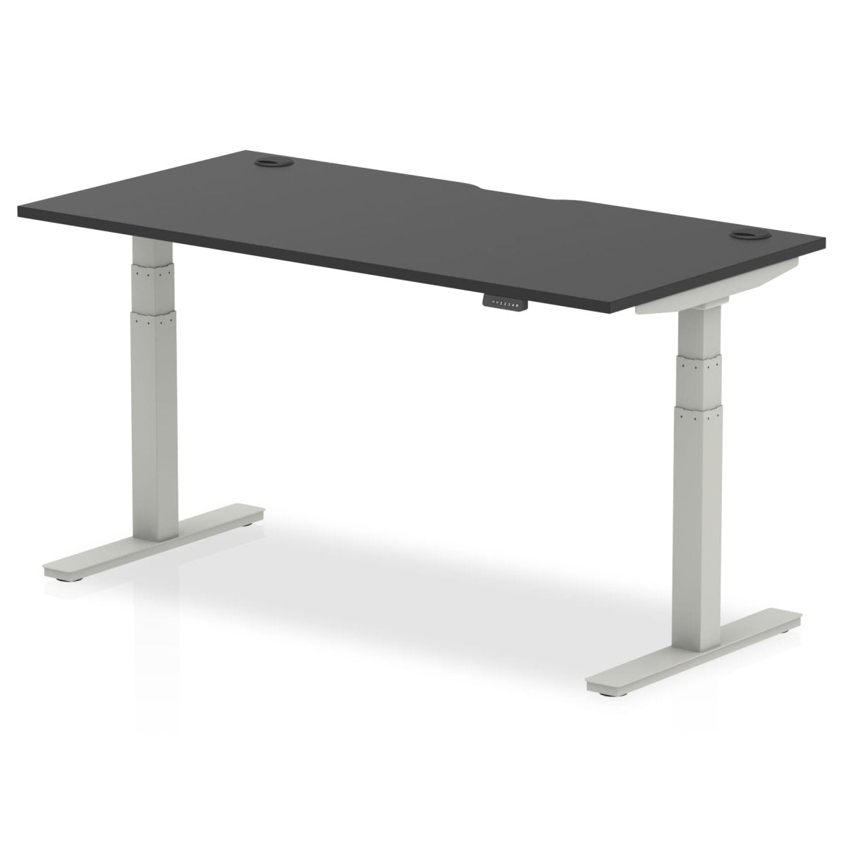 Office furniture air-black-series-height-adjustable-desk Dynamic  Silver 160 Wide