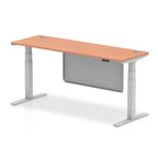 air-slimline-height-adjustable-desk-with-cable-ports-with-steel-modesty-panel Dynamic  180 Colour Beech 