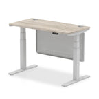 air-slimline-height-adjustable-desk-with-cable-ports-with-steel-modesty-panel Dynamic  120 Colour Walnut 