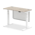 air-slimline-height-adjustable-desk-with-cable-ports-with-steel-modesty-panel Dynamic  120 Colour White 