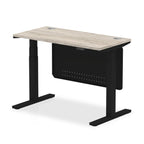 air-slimline-height-adjustable-desk-with-cable-ports-with-steel-modesty-panel Dynamic  120 Colour Walnut 