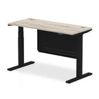 air-slimline-height-adjustable-desk-with-cable-ports-with-steel-modesty-panel Dynamic  140 Colour Walnut 