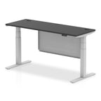 air-slimline-height-adjustable-black-series-desk-with-cable-ports-with-steel-modesty-panel Dynamic  160 Colour Black 