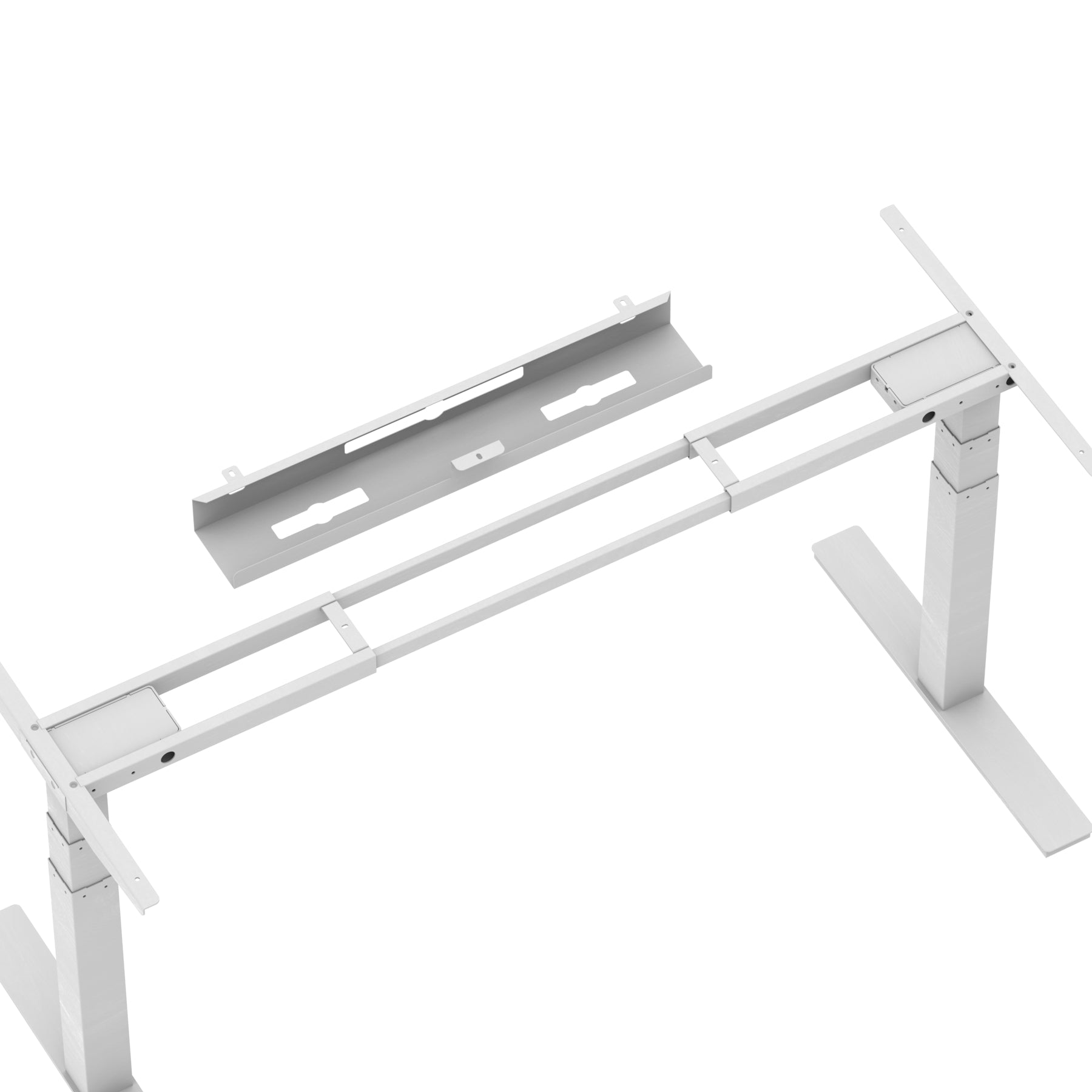 Office furniture universal-deep-cable-tray Dynamic   Colour White 