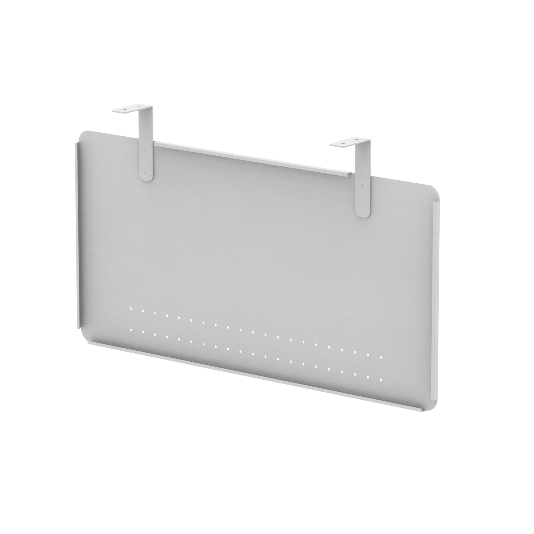Sit Stand Desk Air Steel Modesty Panel  Colour Silver 