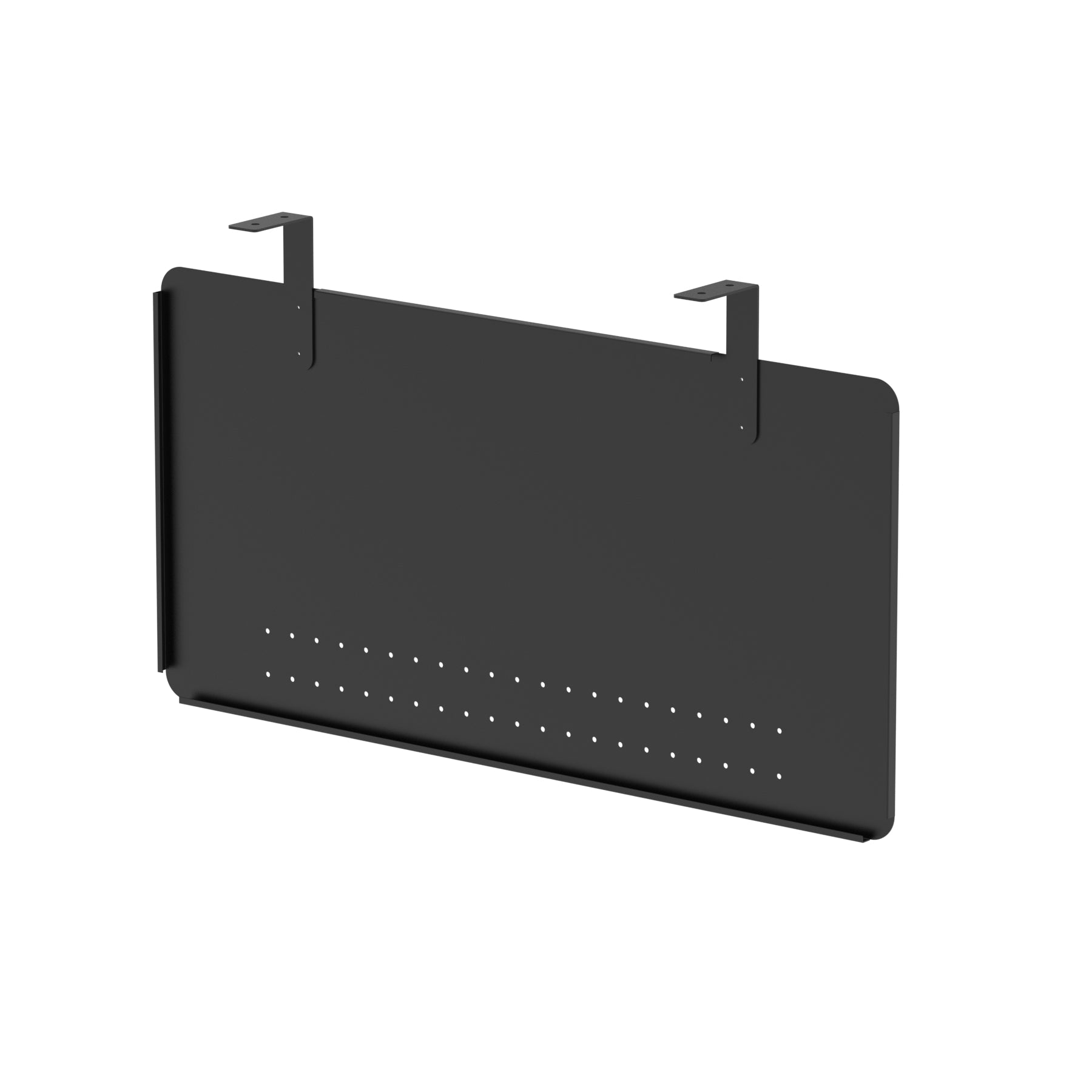 Office furniture steel-modesty-panel Dynamic   Colour Black 