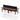 Air Back-to-Back Height Adjustable Bench Desk - 4 Person Black Screen dynamic  Desk Top  Walnut Width 160cm