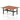 Air Back-to-Back Height Adjustable Bench Desk - 2 Person dynamic  Desk Top  Walnut Width 180cm
