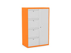 Office Lodge Cupboard and 3 or 4 Drawers Silverline Freedom  HDCUPDS34 5 Office Furniture and Home Remote Working