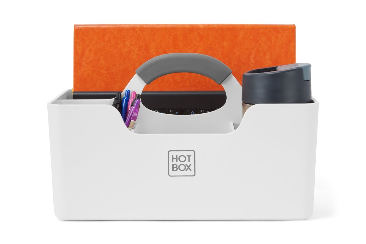 Hotbox 1 Personal Caddy That’s My Office Furniture, 360 Degree View storage, desk, chair