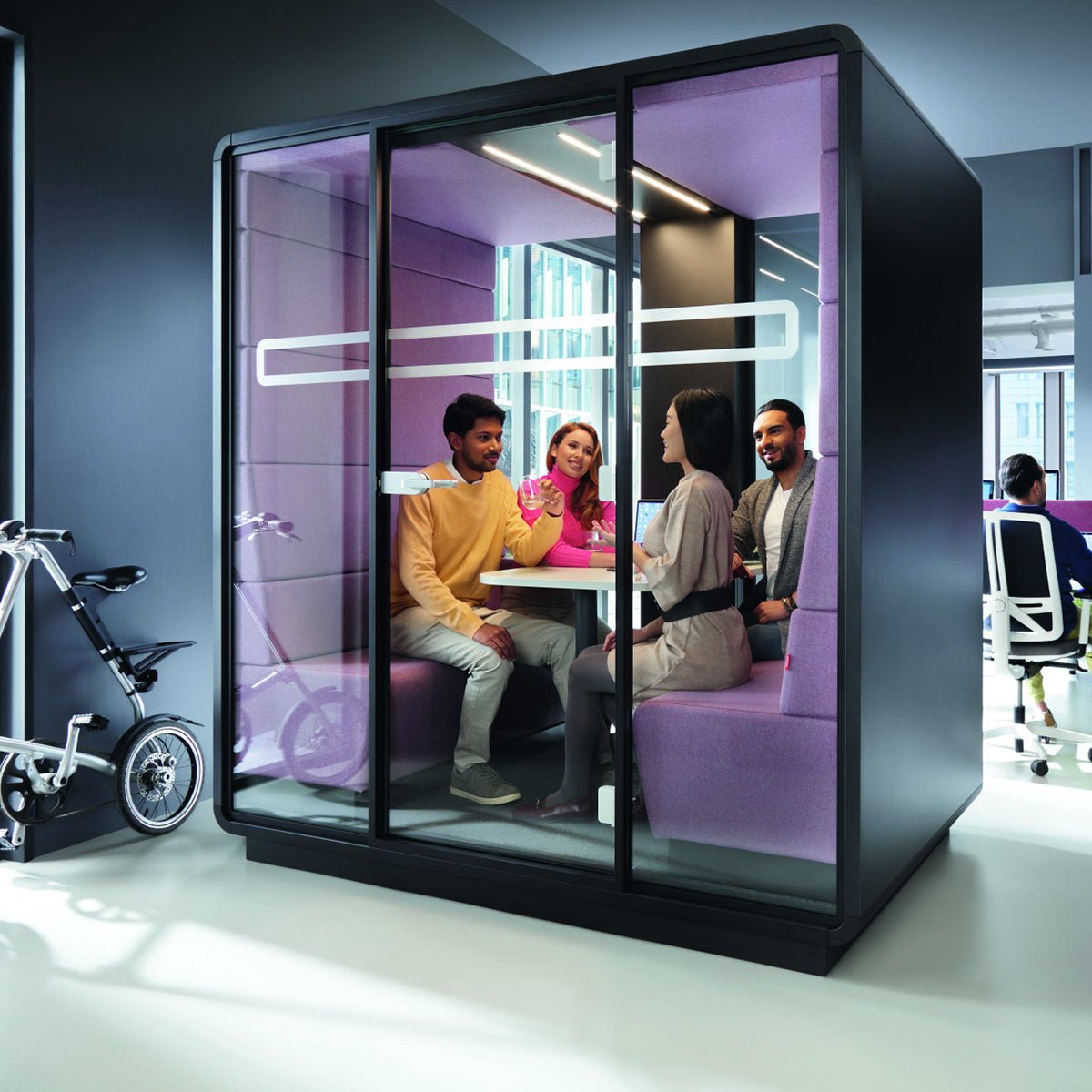 Office  Hush Meet Acoustic POD Room Configure yours in 360°