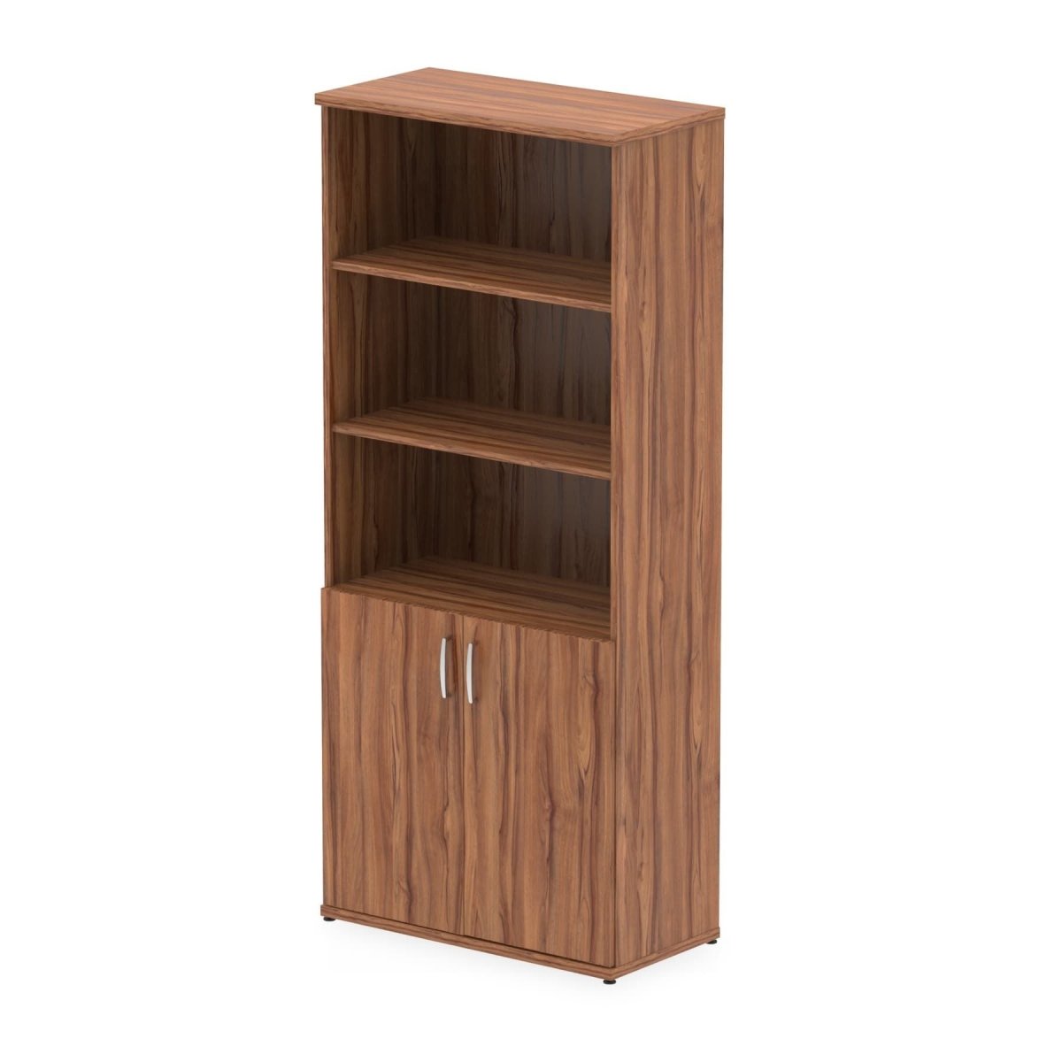 Office furniture impulse-open-shelves-cupboard Dynamic  Walnut 200 High