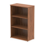 Office Bookcase Wooden  By Dynamic Impulse Range  Height  120cm  Walnut