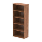 Office Bookcase Wooden  By Dynamic Impulse Range  Height  200cm  Walnut