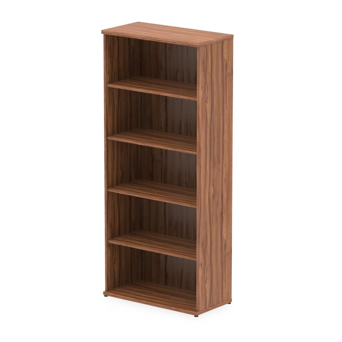 Office Bookcase Wooden  By Dynamic Impulse Range  Height  200cm  Walnut