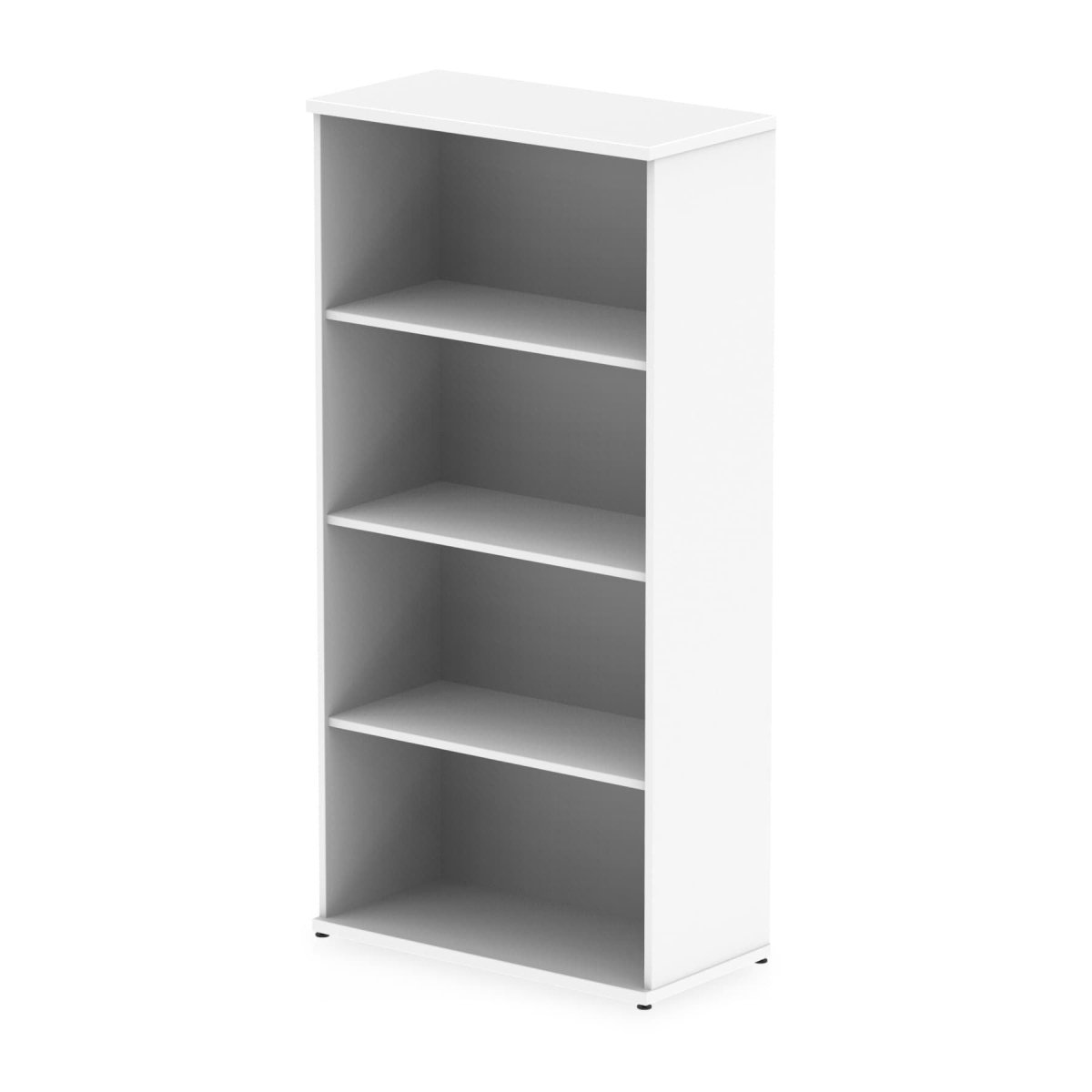 Office Bookcase Wooden  By Dynamic Impulse Range  Height  160cm  White