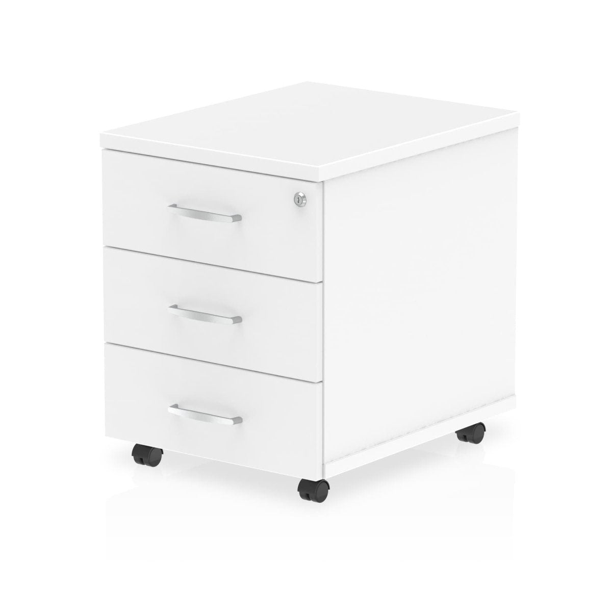 Office furniture impulse-mobile-pedestal Dynamic  White Desk  3 Drawer 