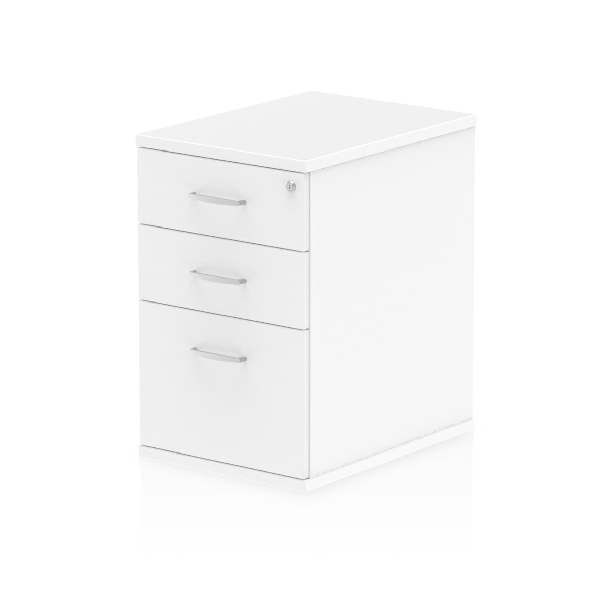 Office furniture impulse-desk-high-pedestal Dynamic  Walnut 60cm Wide 