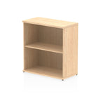 Office Bookcase Wooden  By Dynamic Impulse Range  Height  80cm  Maple